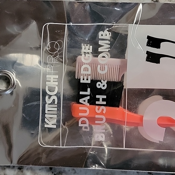 KITSCH Pro Dual Edge Brush & Comb (2 pack) - Picture 2 of 7